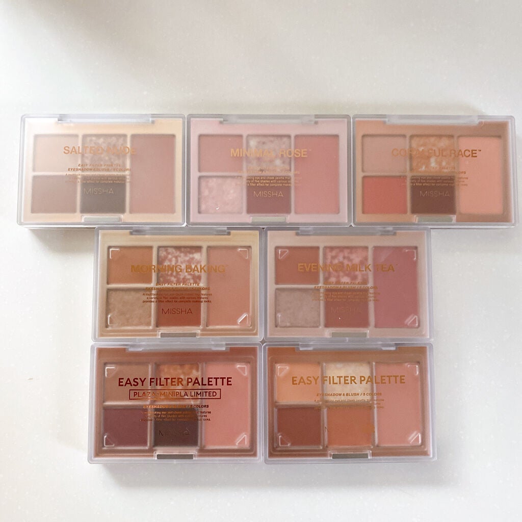 MISSHA イージー フィルター シャドウパレット/MISSHA/アイシャドウパレットを使ったクチコミ(2枚目)