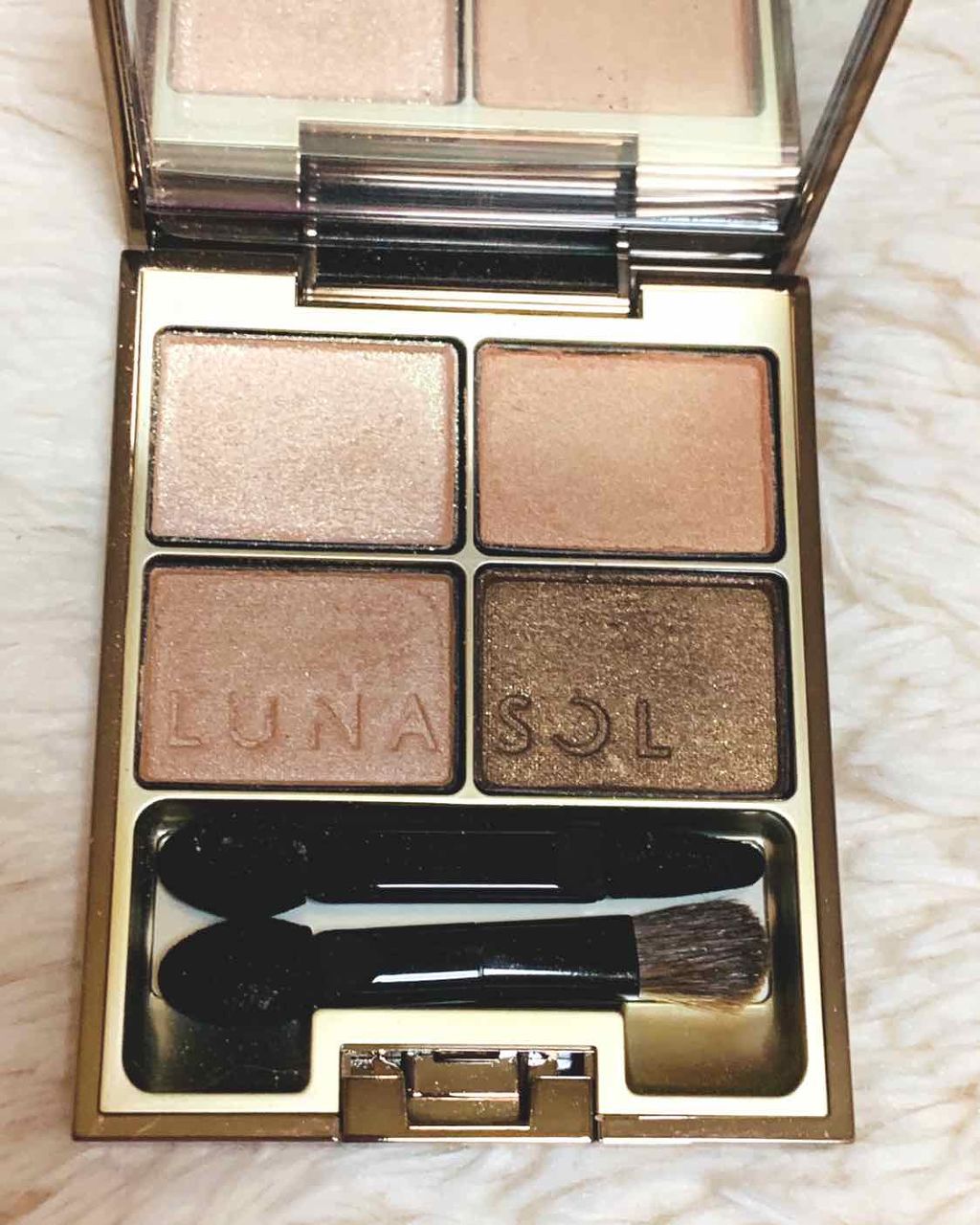 スキンモデリングアイズ/LUNASOL/アイシャドウパレットを使ったクチコミ（2枚目）