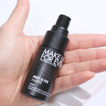 ミスト&フィックス マット/MAKE UP FOR EVER/ミスト状化粧水を使ったクチコミ(2枚目)