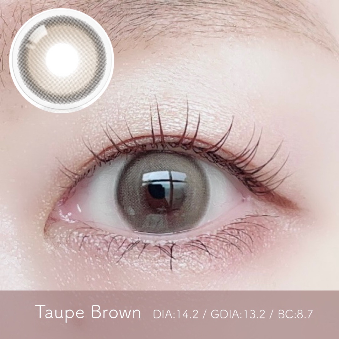 ピュアリティーシャイン マンスリー トープブラウン /OLOLA/カラーコンタクトレンズを使ったクチコミ（2枚目）