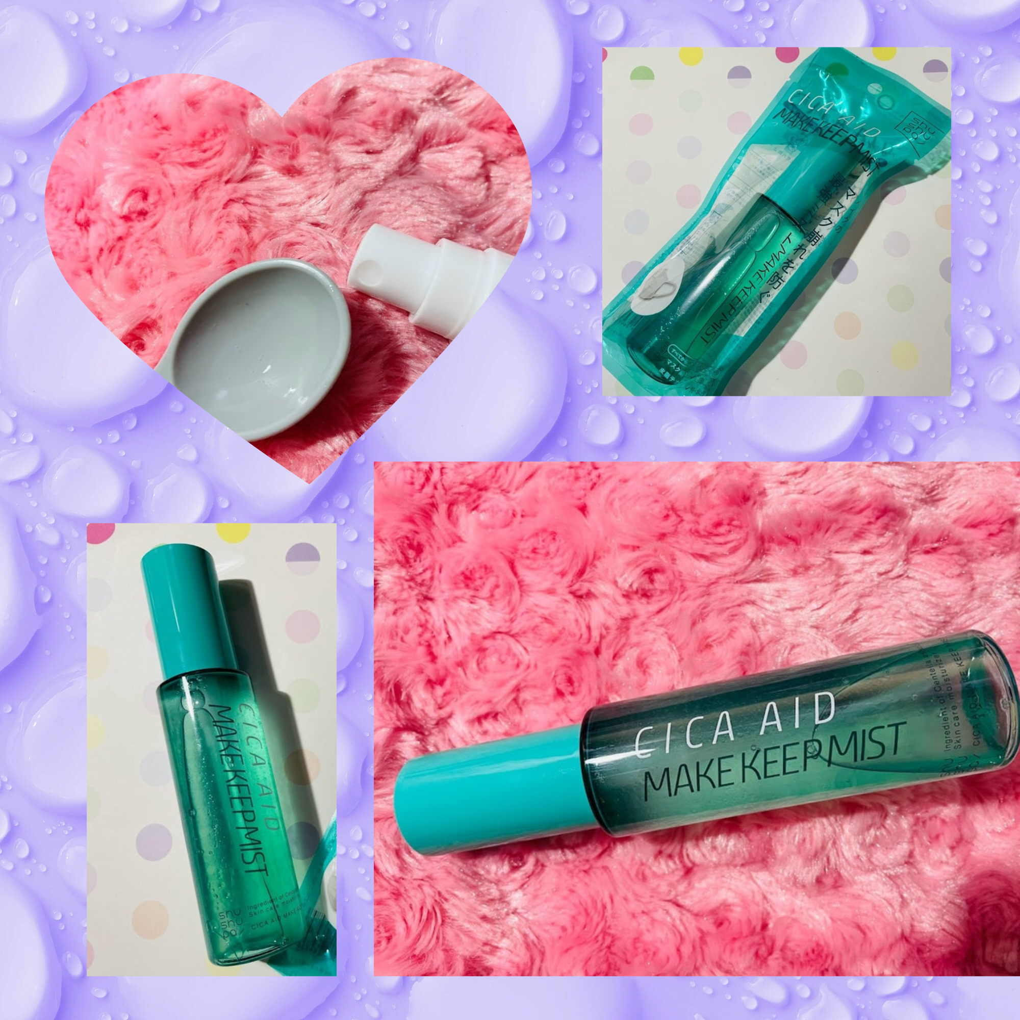 CICAエイドメイクキープミスト/shushupa!/フィックスミストを使ったクチコミ（1枚目）