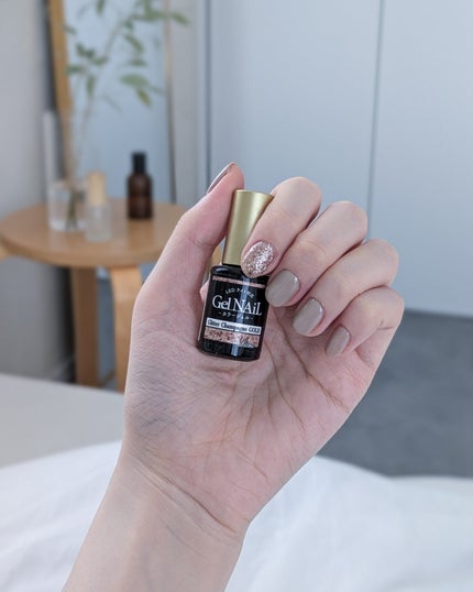 BRG ジェルネイル 44 モカベージュ/DAISO/ジェルネイルの画像