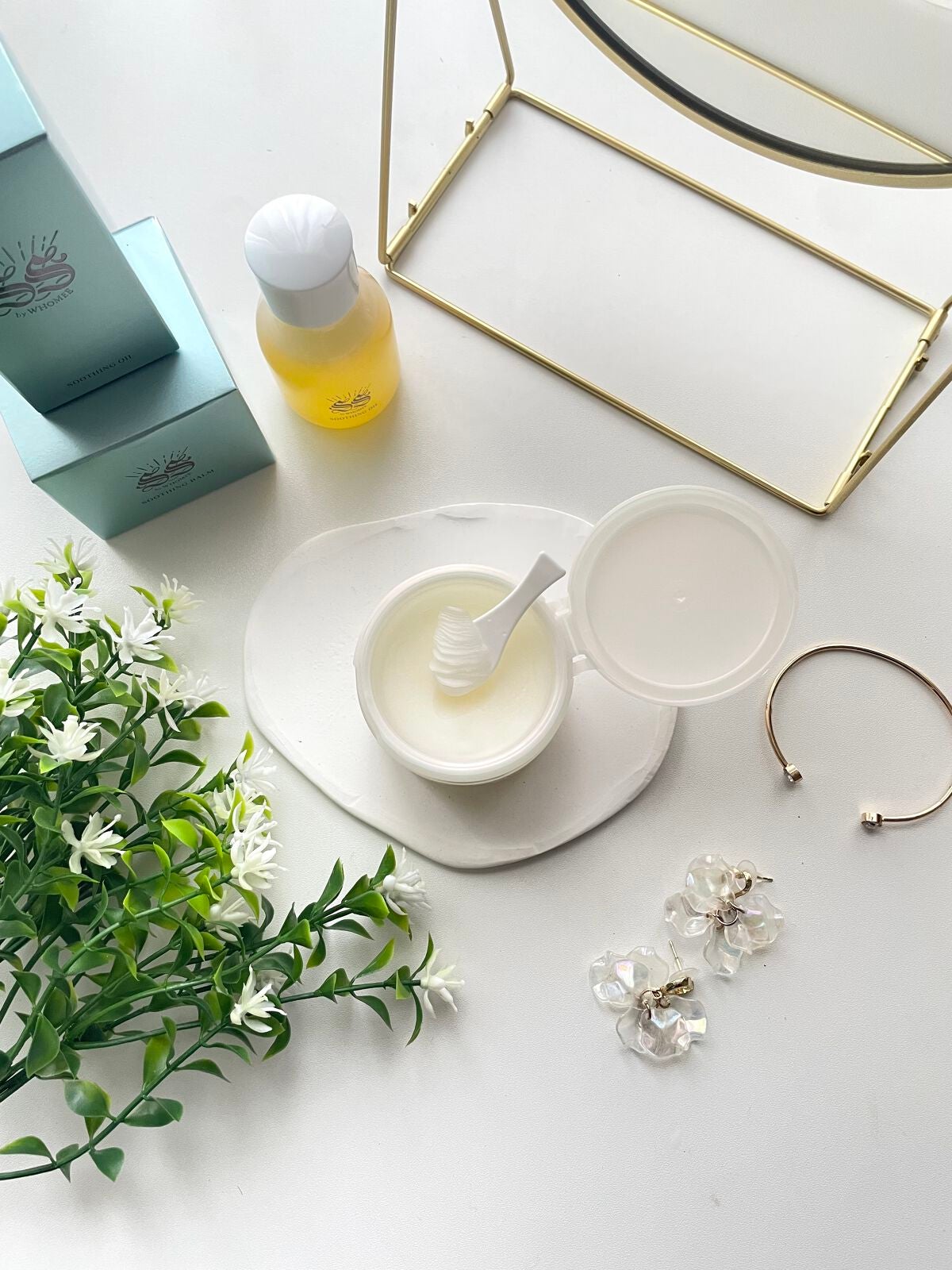 スージングオイル/SS by WHOMEE/フェイスオイルを使ったクチコミ(4枚目)