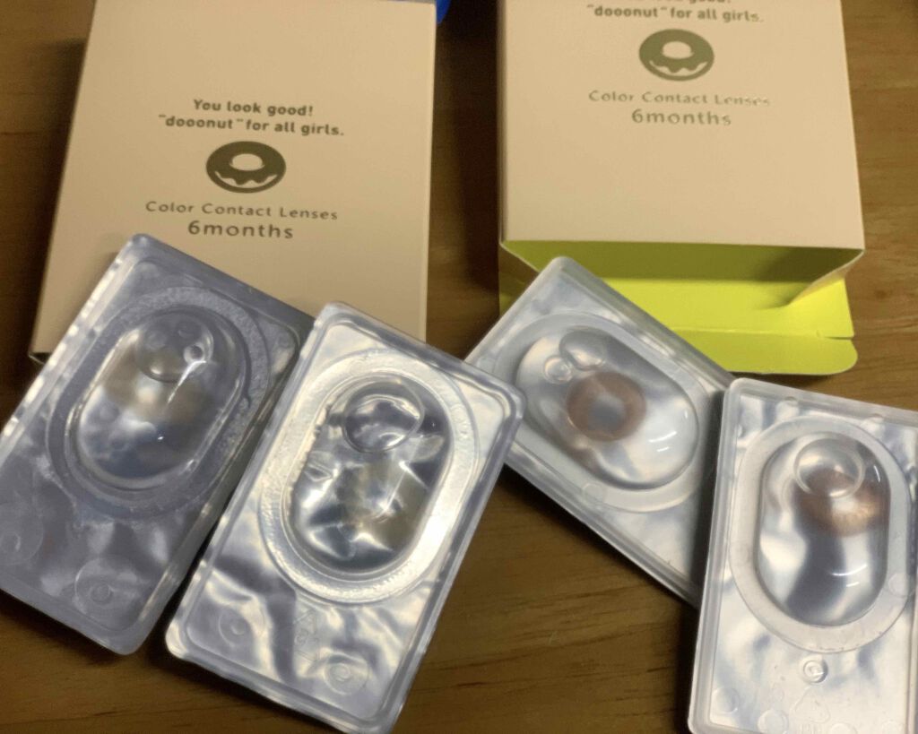 dooonut/WEEKENDSHOP/カラーコンタクトレンズを使ったクチコミ（2枚目）