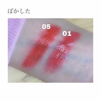 ブラッディライアー コーティングティント/lilybyred/リップティントを使ったクチコミ(3枚目)