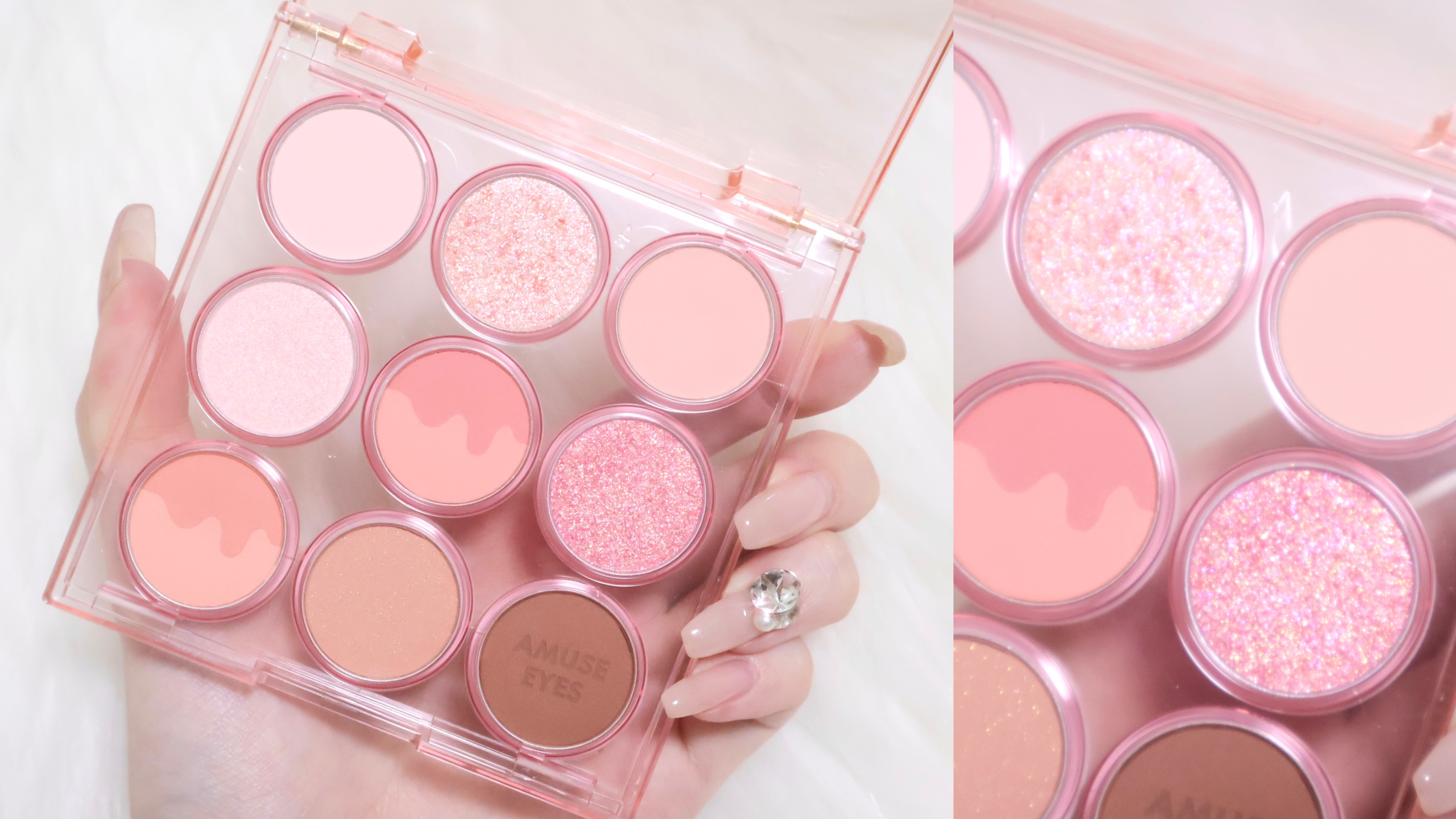 アイカラーパレット 03 デイジー/AMUSE/アイシャドウパレットを使ったクチコミ（1枚目）