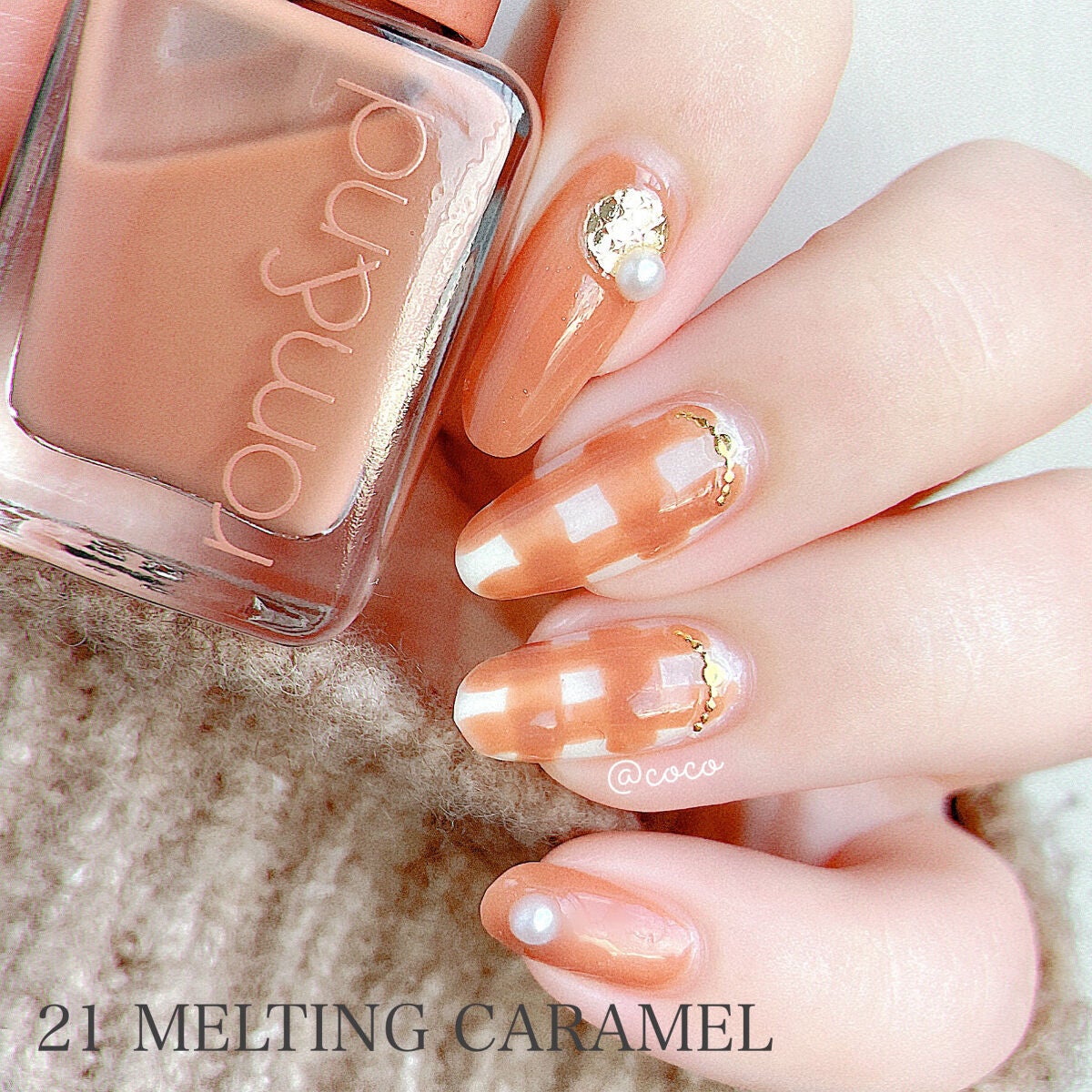 ムードペブルネイル/rom&nd/マニキュアを使ったクチコミ(4枚目)