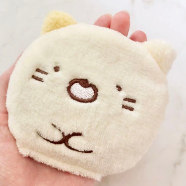 レンジでゆたぽん レンジでゆたぽんのクチコミ「か、かわいい…♡
すみっコぐらしのゆたぽん。
てのりタイプ。

レンジで4〜50秒チンして繰り.....」（3枚目）