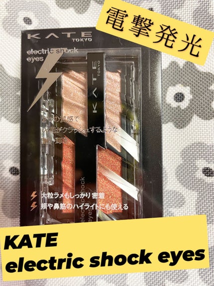 エレクトリックショックアイズ /KATE/アイシャドウパレットを使ったクチコミ(1枚目)