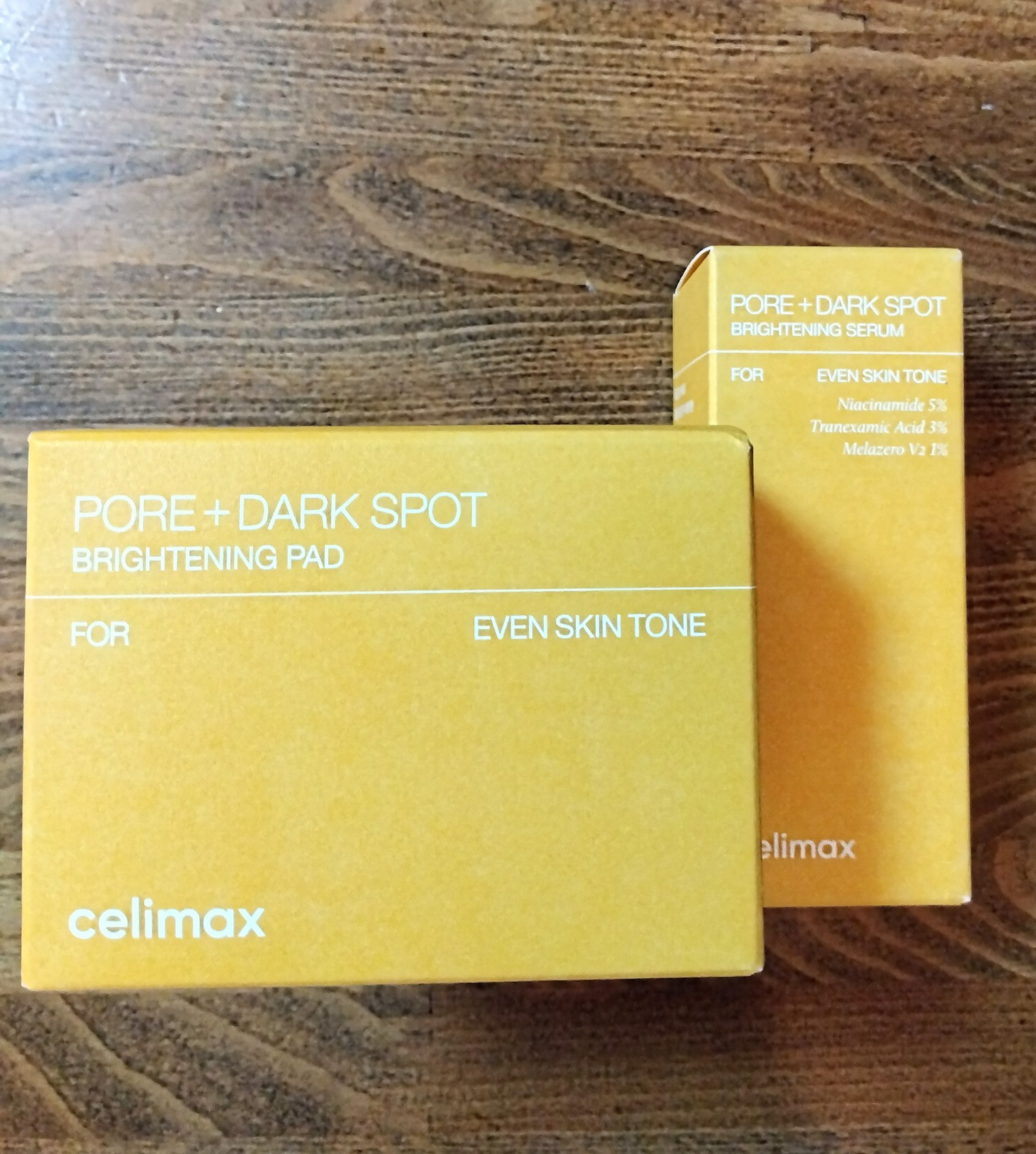 ポア ブライトニング シミケアセラム/celimax/美容液を使ったクチコミ（2枚目）