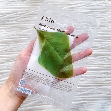 弱酸性pHシートマスク ドクダミフィット/Abib /シートマスク・パックを使ったクチコミ(2枚目)