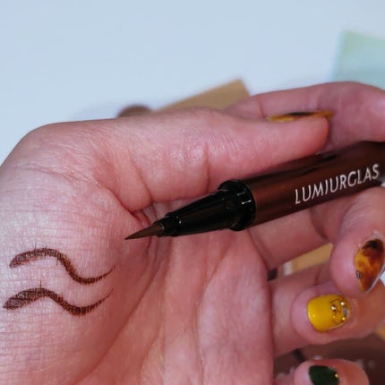 スキルレスライナー/LUMIURGLAS/リキッドアイライナーを使ったクチコミ(2枚目)