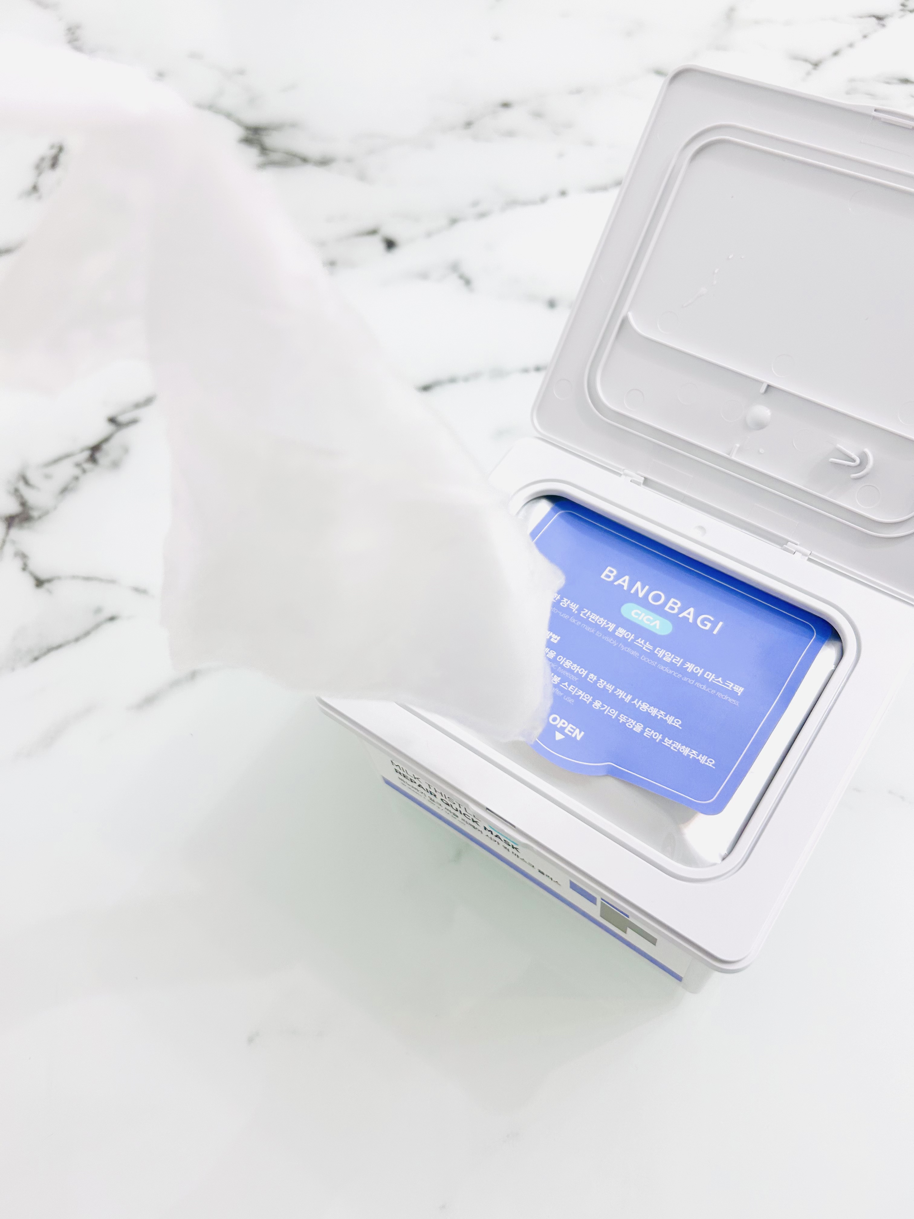 ミルクシスルリペアシカクイックマスクプラス/BANOBAGI/シートマスク・パックを使ったクチコミ（3枚目）