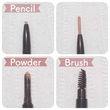 UR GLAM　3WAY EYEBROW PENCIL（3WAYアイブロウペンシル）/U R GLAM/アイブロウペンシルを使ったクチコミ（2枚目）