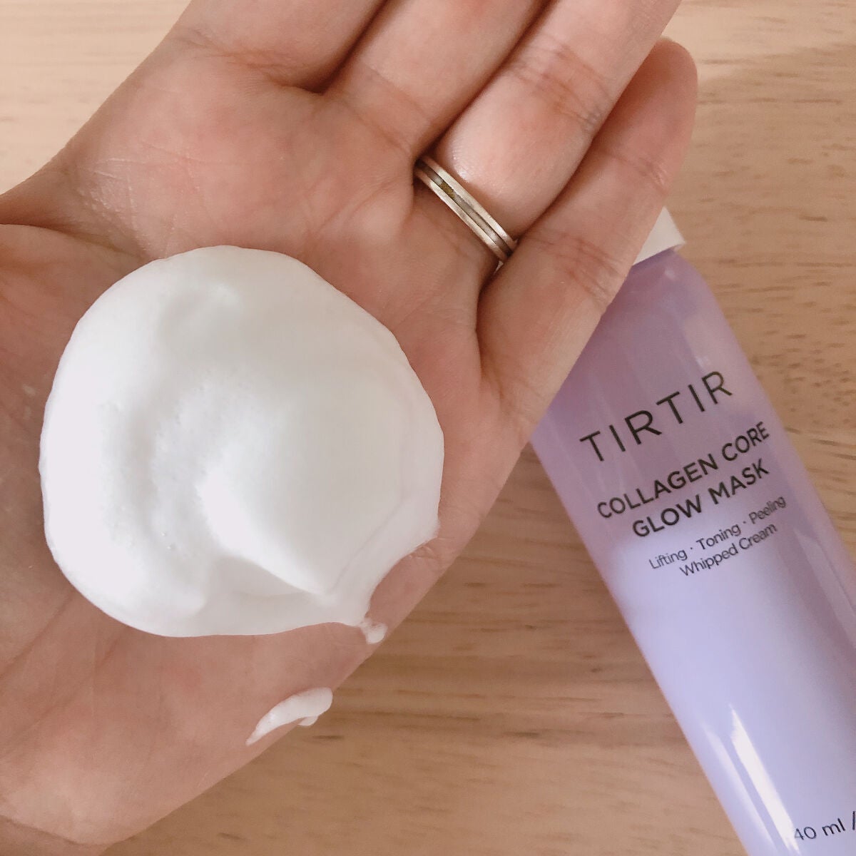 コラーゲンコアグローマスク/TIRTIR(ティルティル)/その他スキンケアを使ったクチコミ(2枚目)