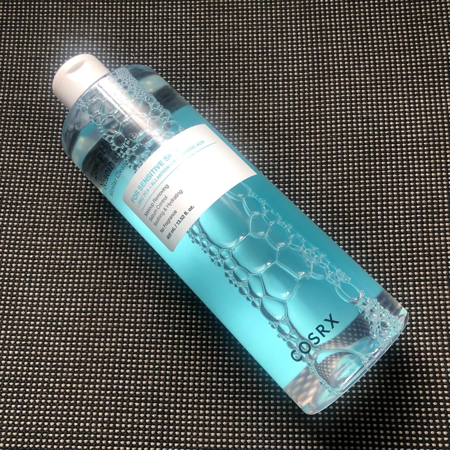 弱酸性 ナイアシンアミド ミセラークレンジングウォーター/COSRX/クレンジングウォーターを使ったクチコミ（3枚目）
