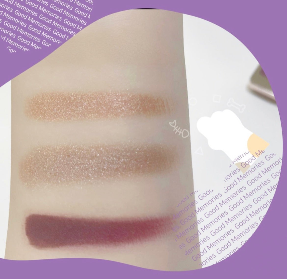 アニマルアイシャドウ(4シェード)/ZEESEA/アイシャドウパレットを使ったクチコミ(2枚目)