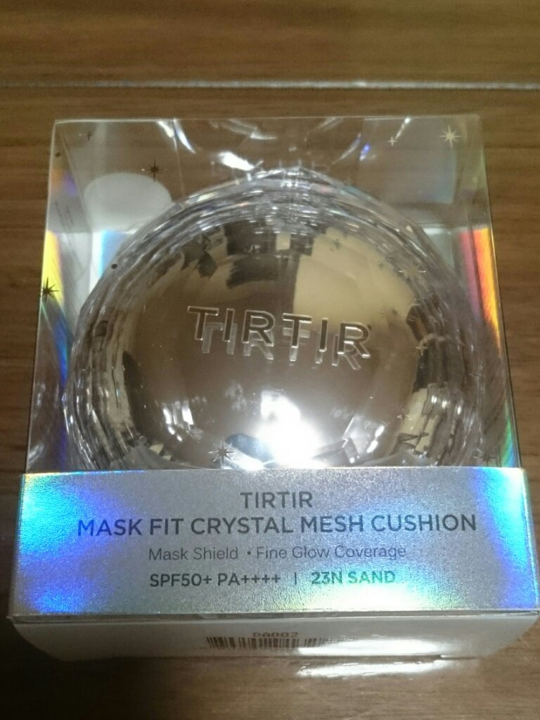 マスクフィット クリスタルメッシュクッション/TIRTIR(ティルティル)/クッションファンデーションを使ったクチコミ（1枚目）