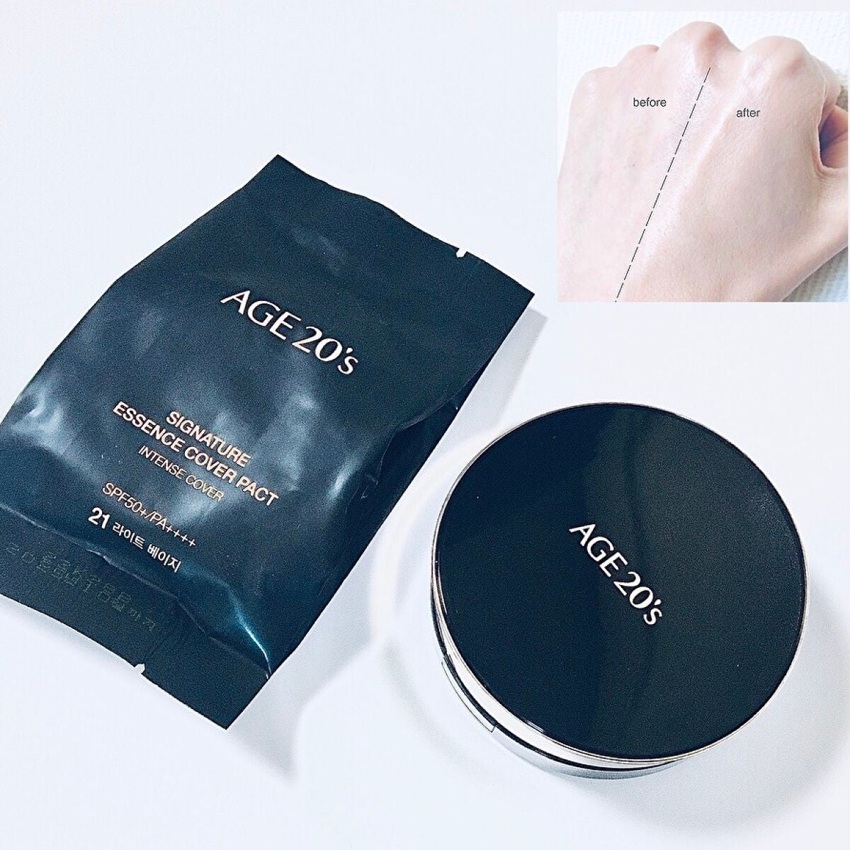 SIGNATURE ESSENCE COVER PACT /AGE20’s/クリーム・エマルジョンファンデーションを使ったクチコミ(4枚目)