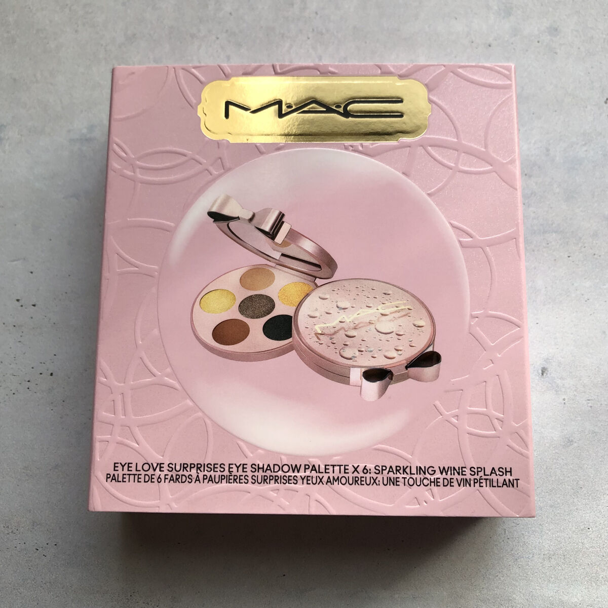 アイラブ サプライズ アイシャドウ パレット × 6 スパークリング ワイン スプラッシュ/M・A・C/アイシャドウパレットを使ったクチコミ（2枚目）