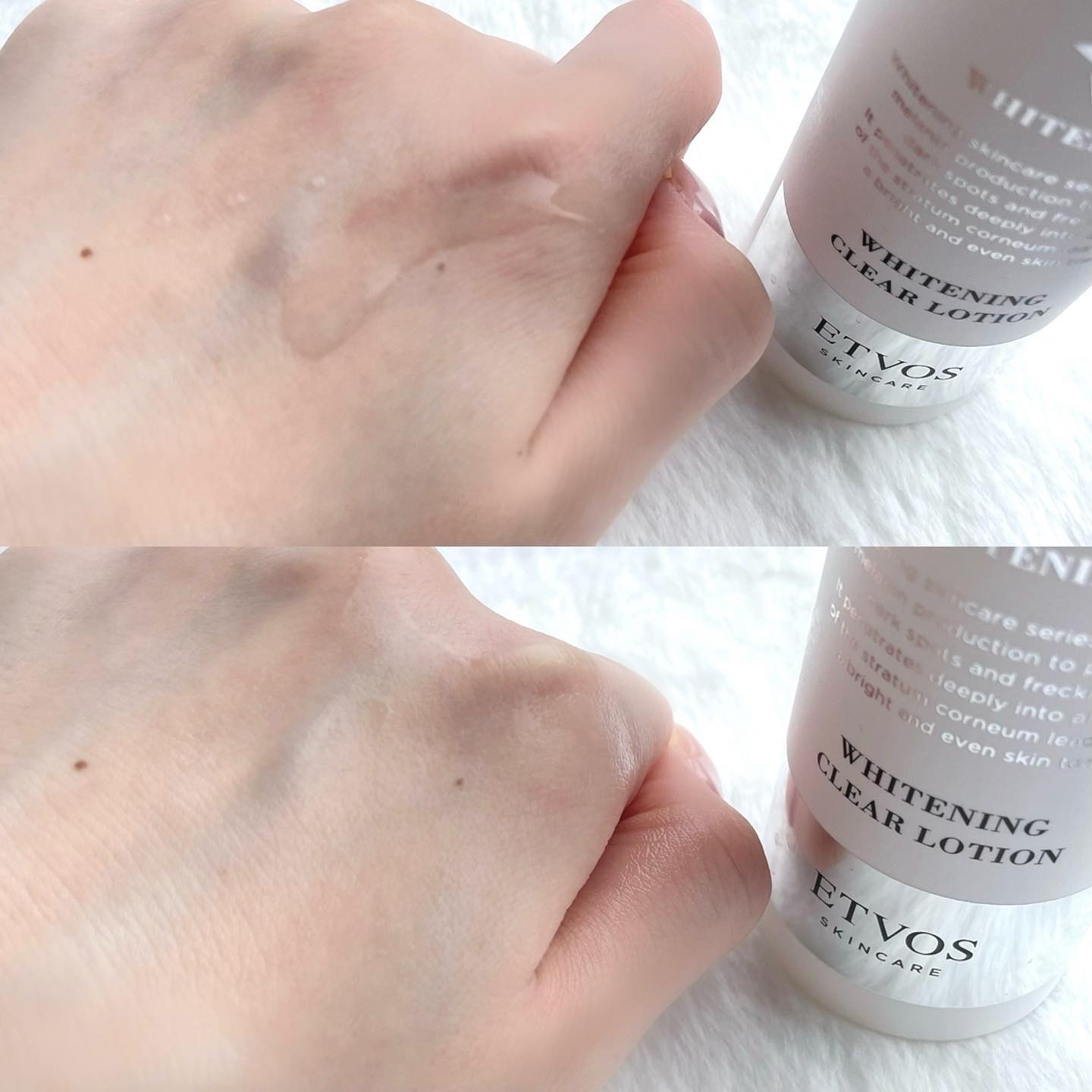 ホワイトニングクリアセラム/エトヴォス/美容液を使ったクチコミ（3枚目）