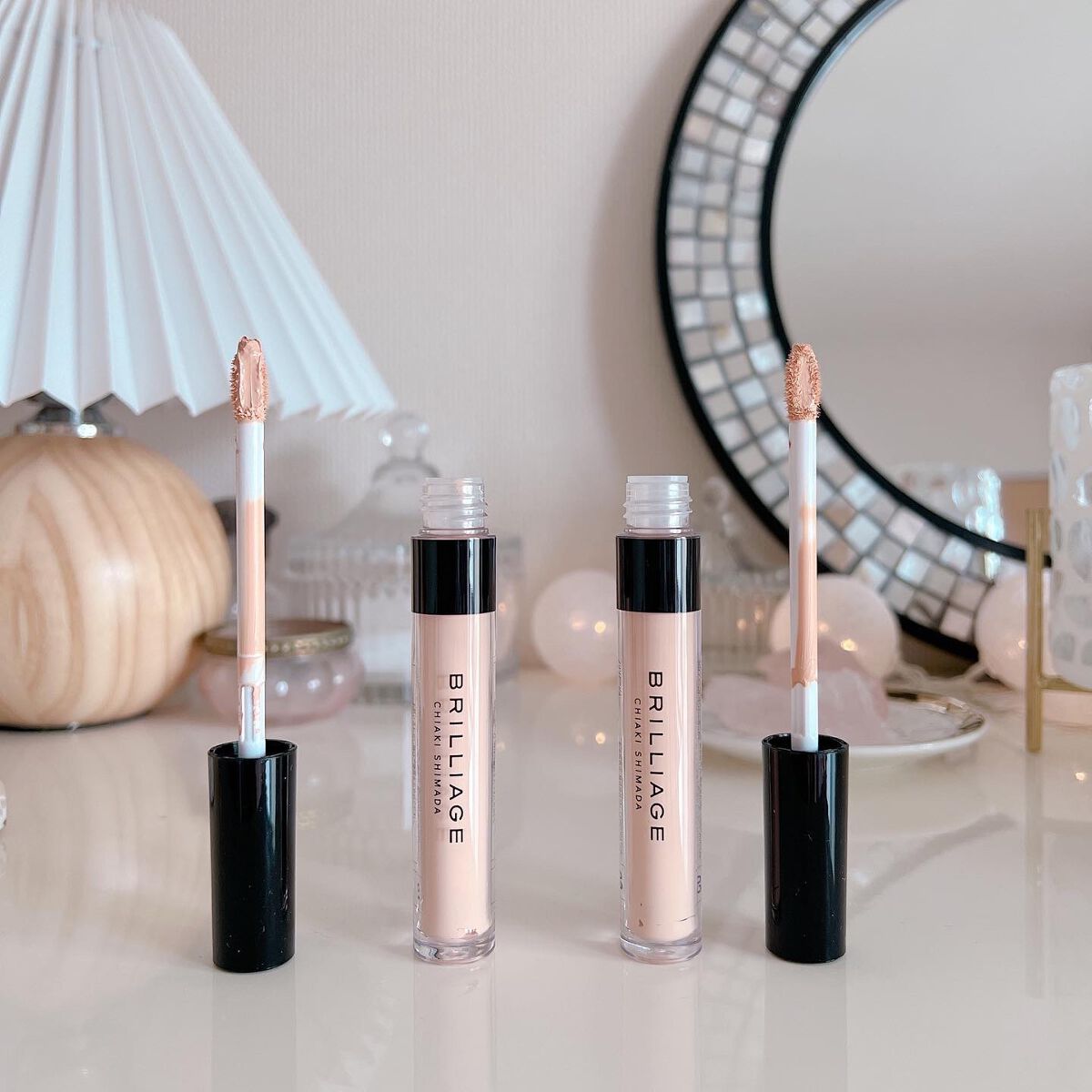 デザイニング コンシーラー 02 オークル/ブリリアージュ/リキッドコンシーラーを使ったクチコミ（2枚目）