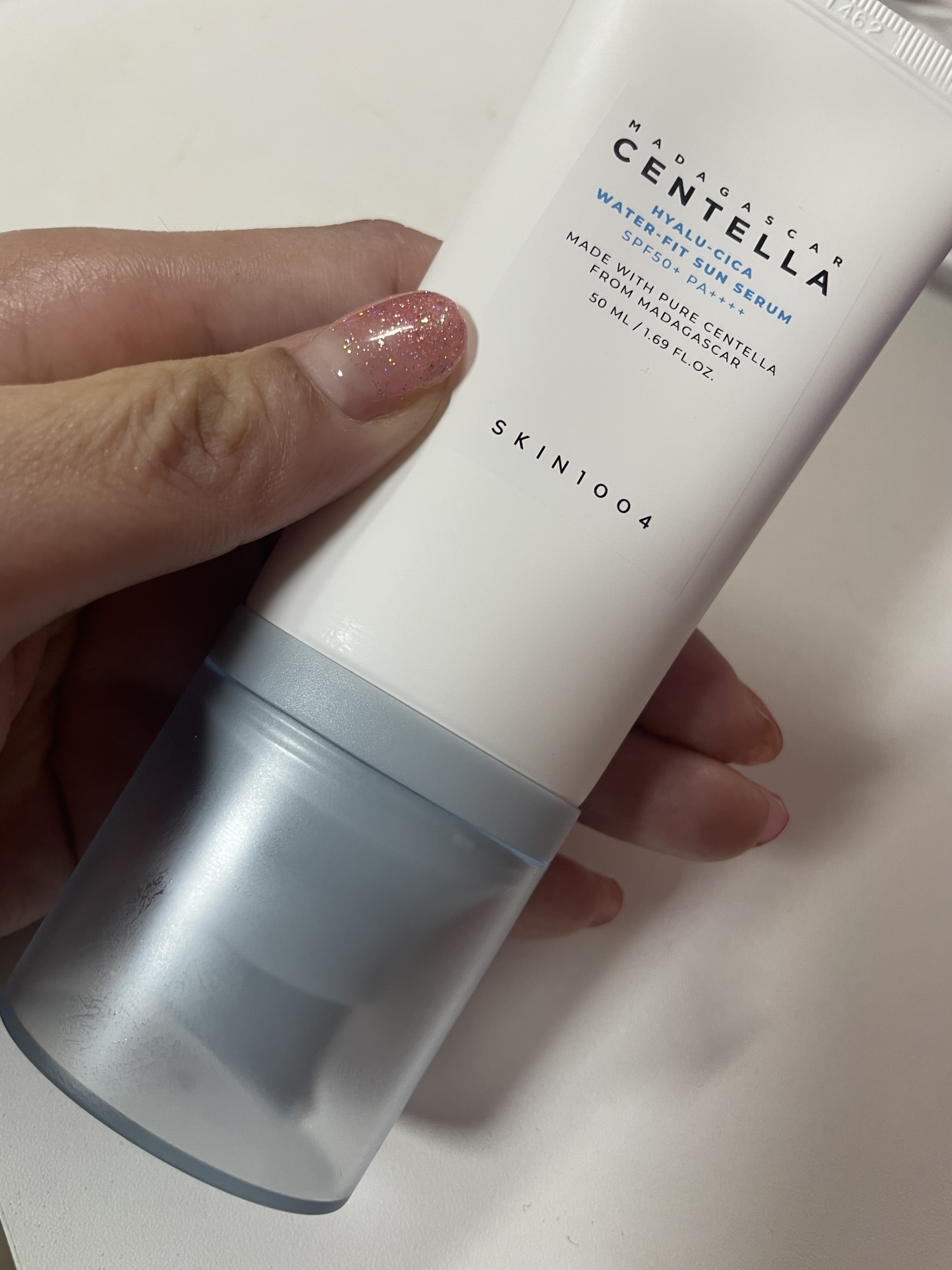 ヒアルーシカ ウォーターフィット サンセラム/SKIN1004/日焼け止めローションを使ったクチコミ（1枚目）