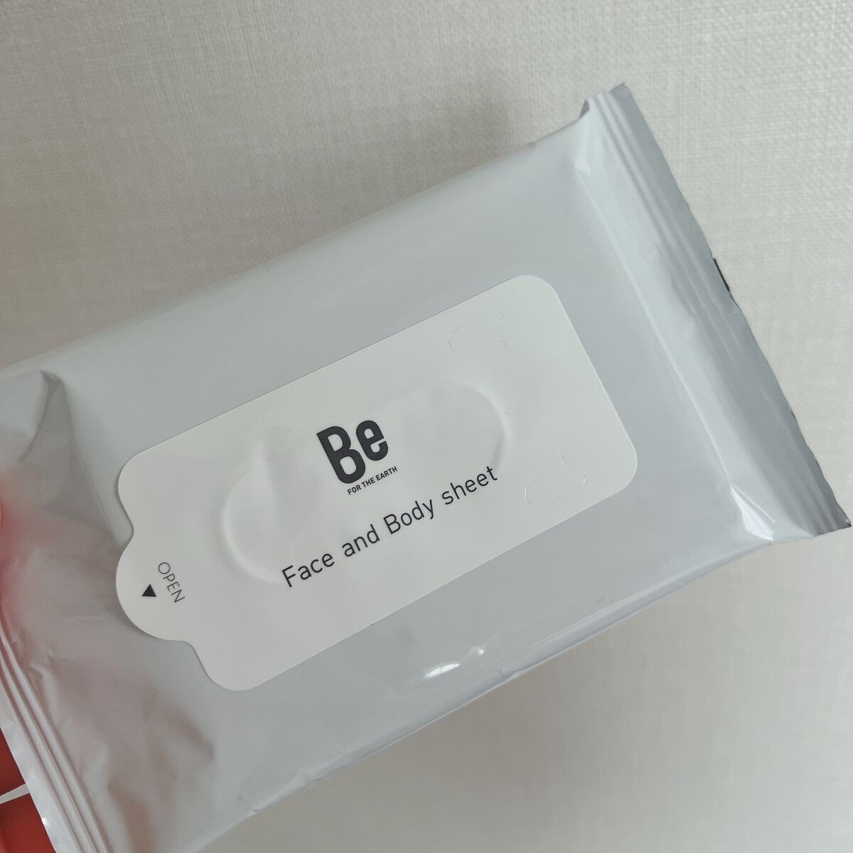 オーガニックストア フェイスアンドボディシート/Be/ボディシートを使ったクチコミ（1枚目）