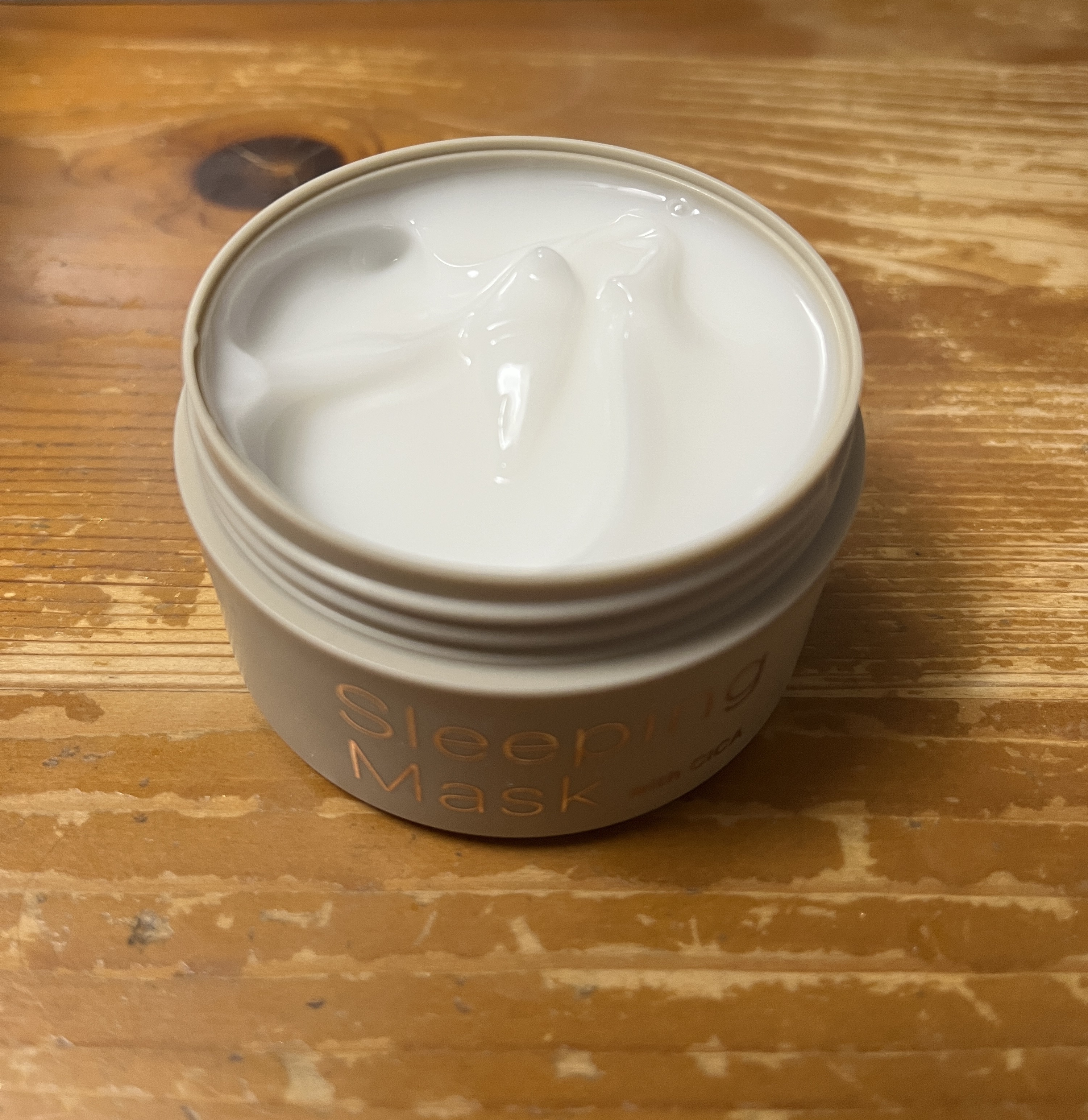 スリーピングマスク with CICA/b.glen/フェイスクリームを使ったクチコミ（2枚目）