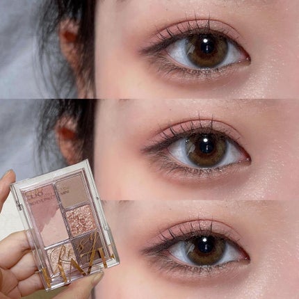 プロ アイパレット ミニ/CLIO/アイシャドウパレットを使ったクチコミ(5枚目)