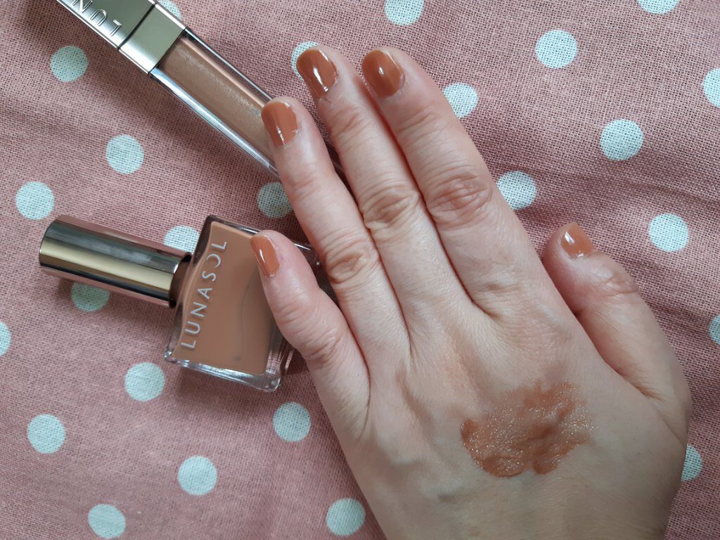 ルナソル ネイルポリッシュ EX24 Burnt Sienna（限定）/LUNASOL/マニキュアを使ったクチコミ（2枚目）