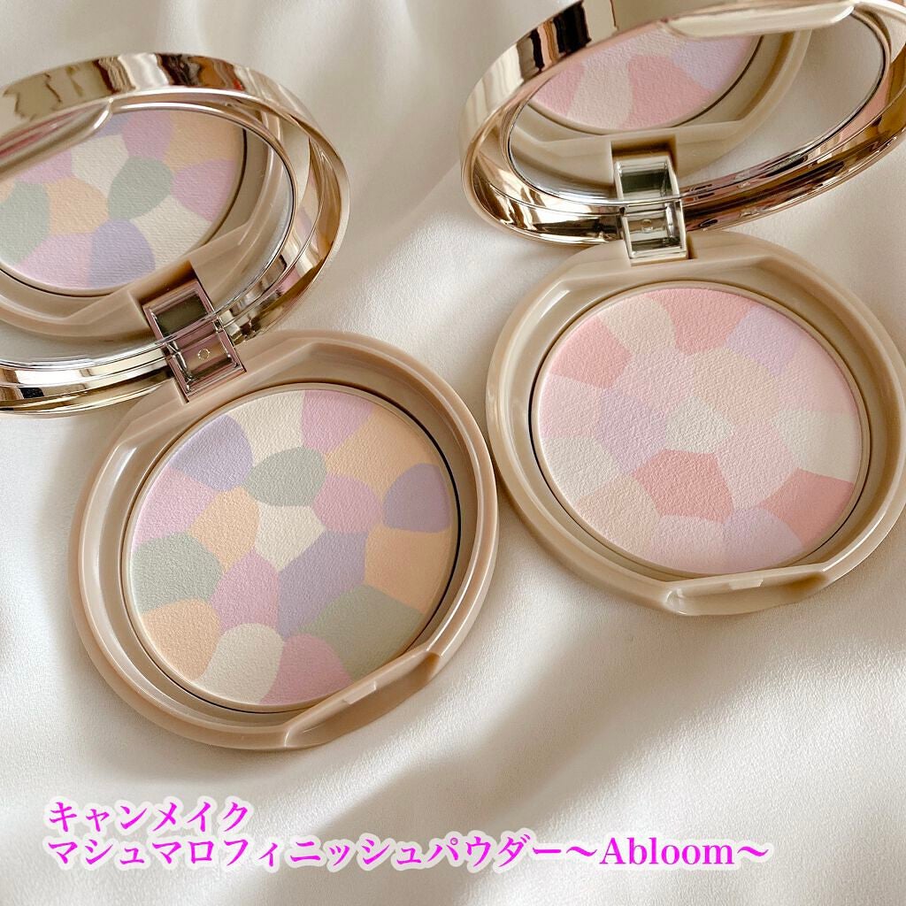 マシュマロフィニッシュパウダー ~Abloom~/キャンメイク/プレストパウダーを使ったクチコミ(1枚目)