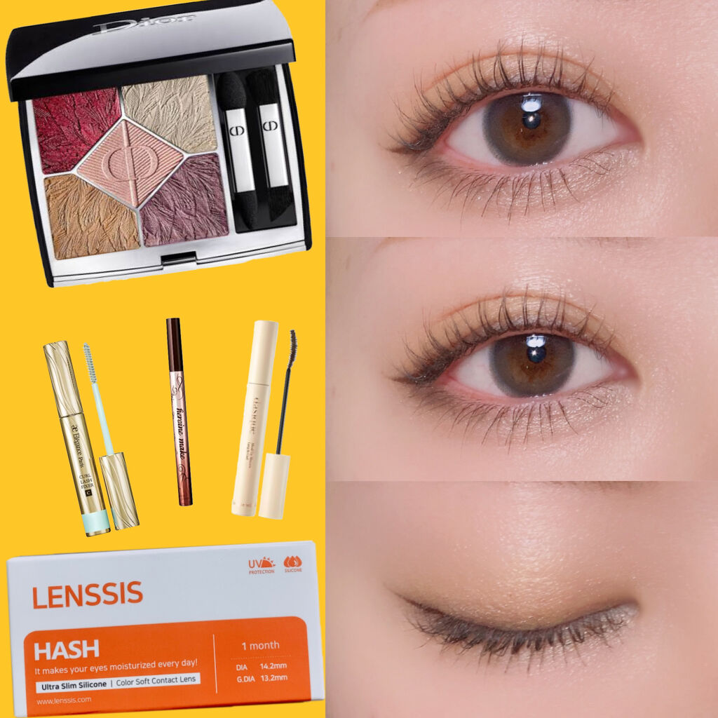 ハッシュシリーズ/LENSSIS/カラーコンタクトレンズを使ったクチコミ（1枚目）