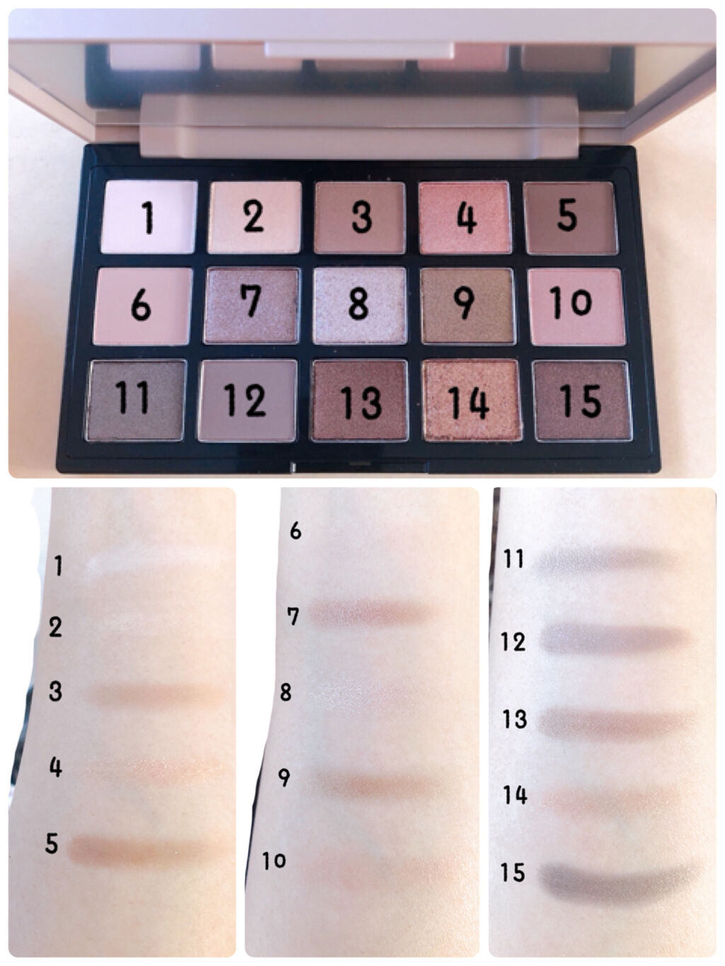 プレイカラーアイパレット トレンチコートショールーム/ETUDE/アイシャドウパレットを使ったクチコミ（2枚目）