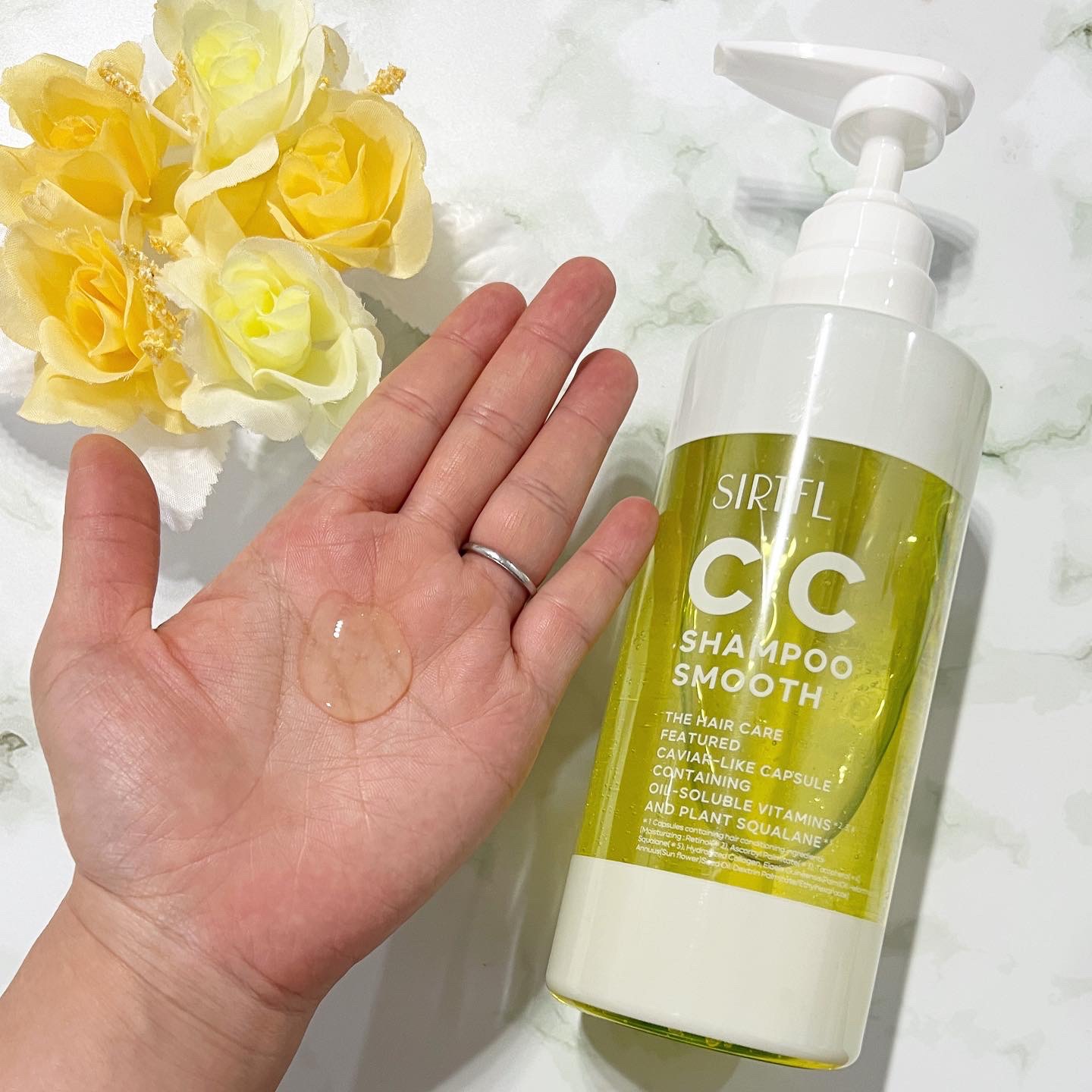 CCシャンプー/トリートメント スムース/SIRTFL/市販シャンプーを使ったクチコミ（2枚目）