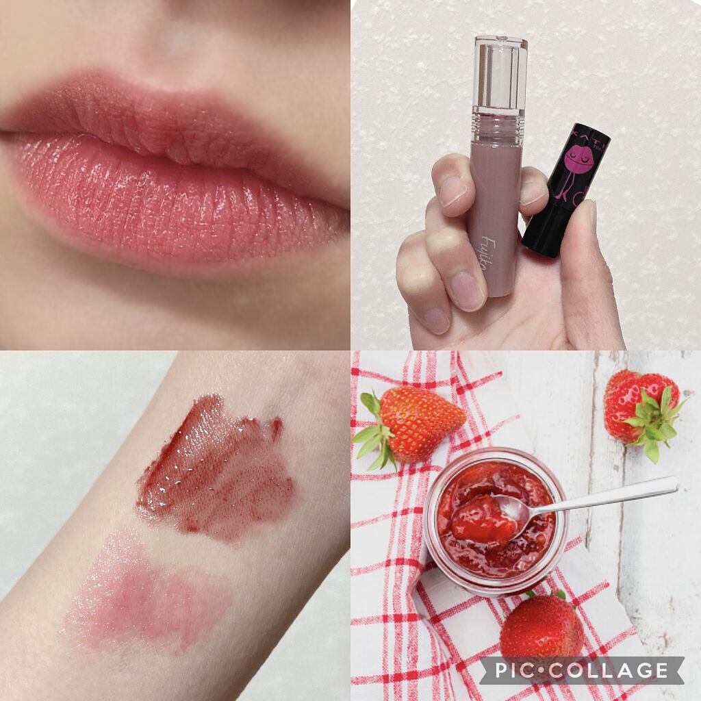 ニュアンスラップティント/Fujiko/リップティントを使ったクチコミ（3枚目）