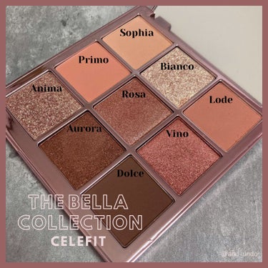 The Bella collection eyeshadow palette/CELEFIT/アイシャドウパレットを使ったクチコミ（1枚目）