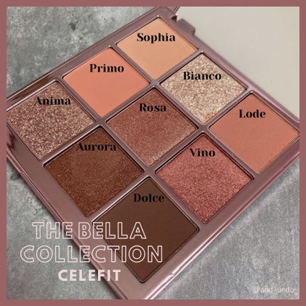 The Bella collection eyeshadow palette/CELEFIT/アイシャドウパレットを使ったクチコミ(1枚目)