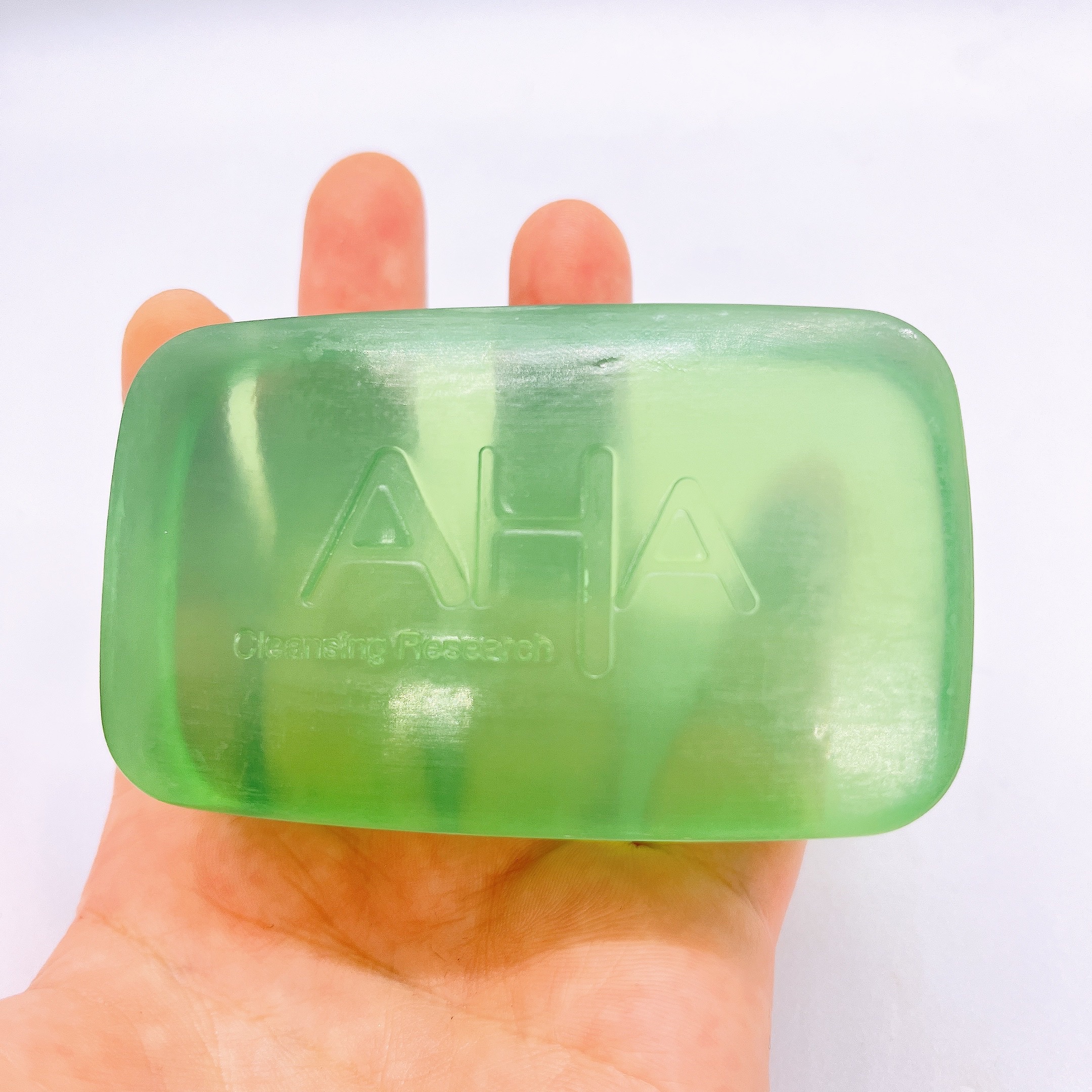 クレンジングリサーチ ソープ AHA＆ピール/クレンジングリサーチ/洗顔石鹸を使ったクチコミ（3枚目）