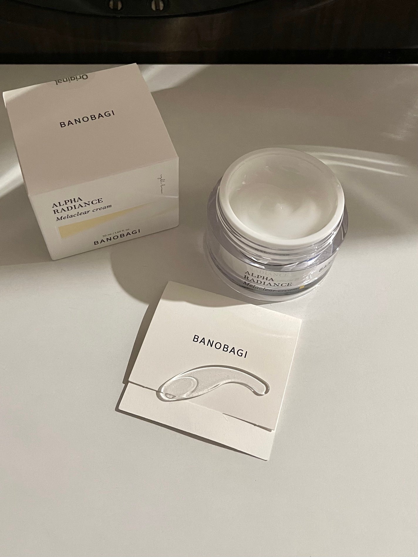 アルファラディアンスメラクリア クリーム/BANOBAGI/フェイスクリームを使ったクチコミ(5枚目)
