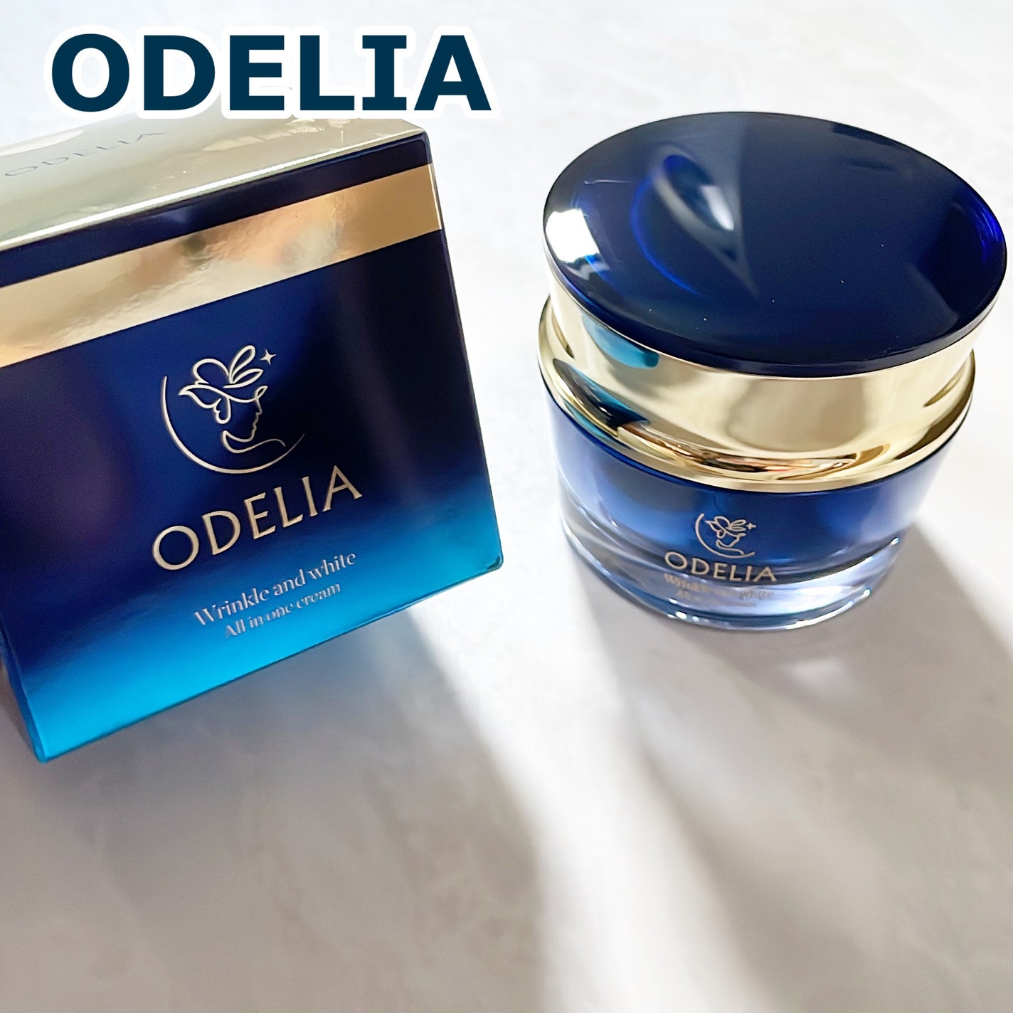 リンクル&ホワイト オールインワンクリーム/ODELIA/オールインワン化粧品を使ったクチコミ(1枚目)