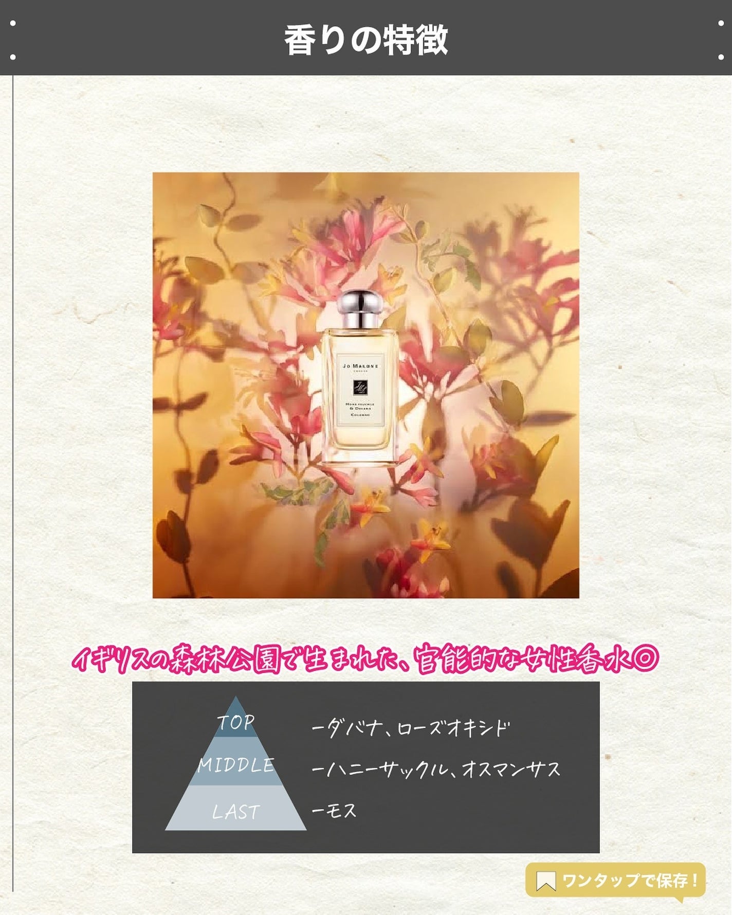 ハニーサックル & ダバナ コロン/Jo MALONE LONDON/香水(レディース)を使ったクチコミ(3枚目)