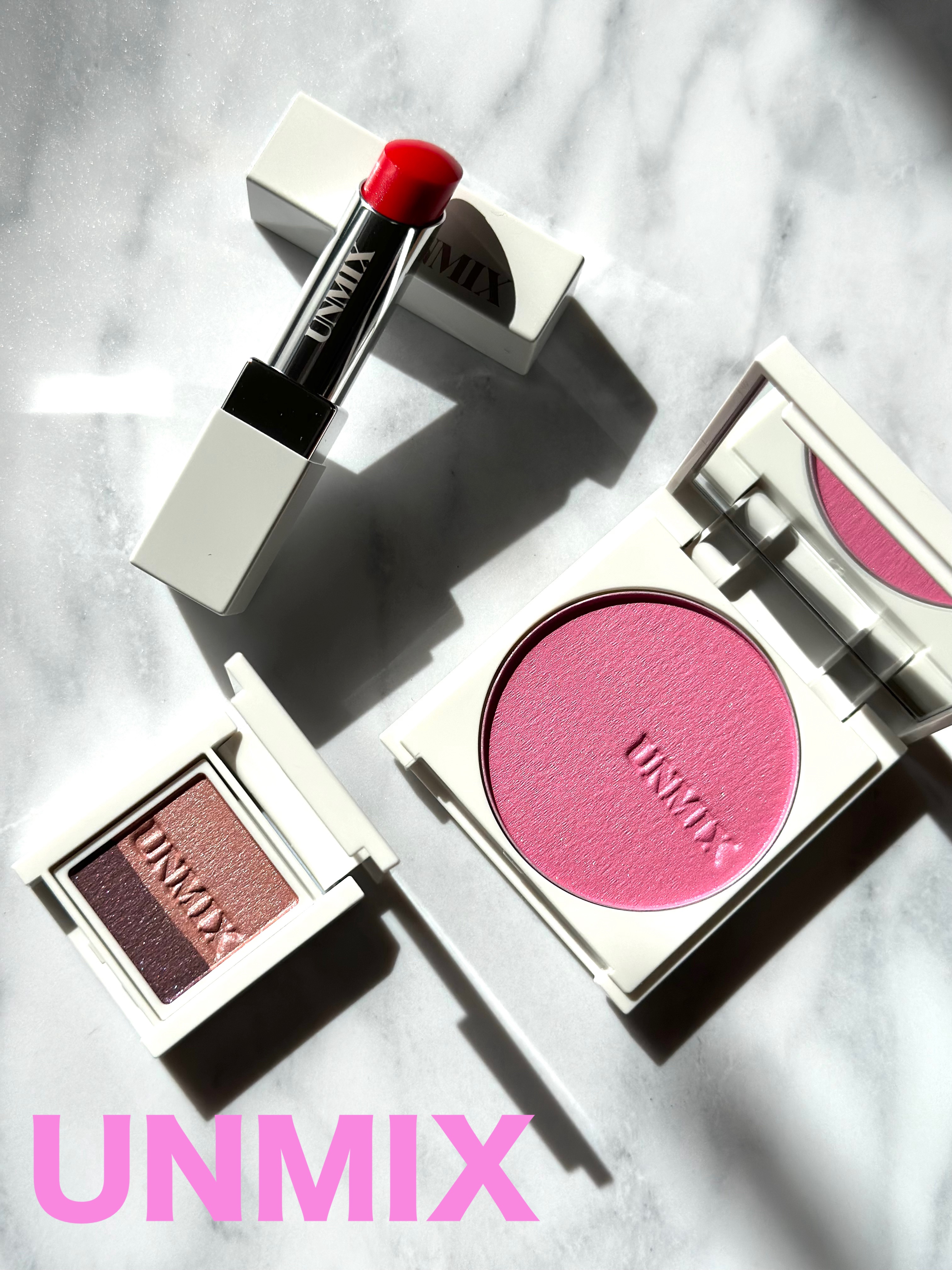 フェイスグロウ/UNMIX/パウダーチークを使ったクチコミ（1枚目）