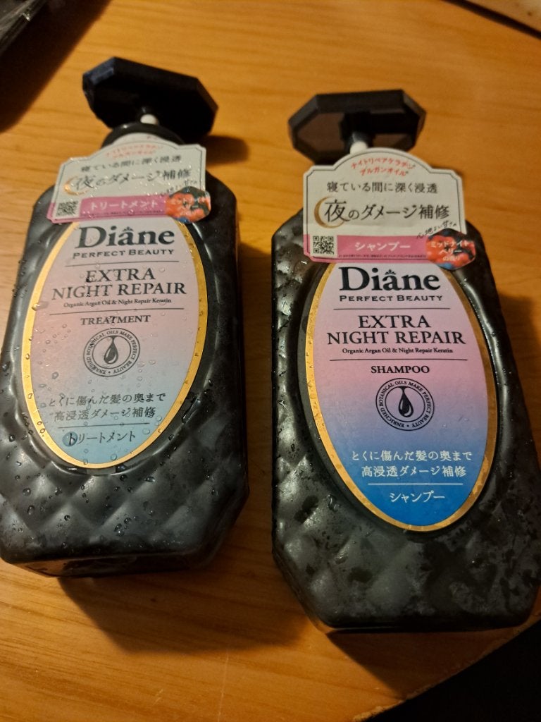 エクストラナイトリペア シャンプー&トリートメント/ダイアン/市販シャンプーを使ったクチコミ(1枚目)