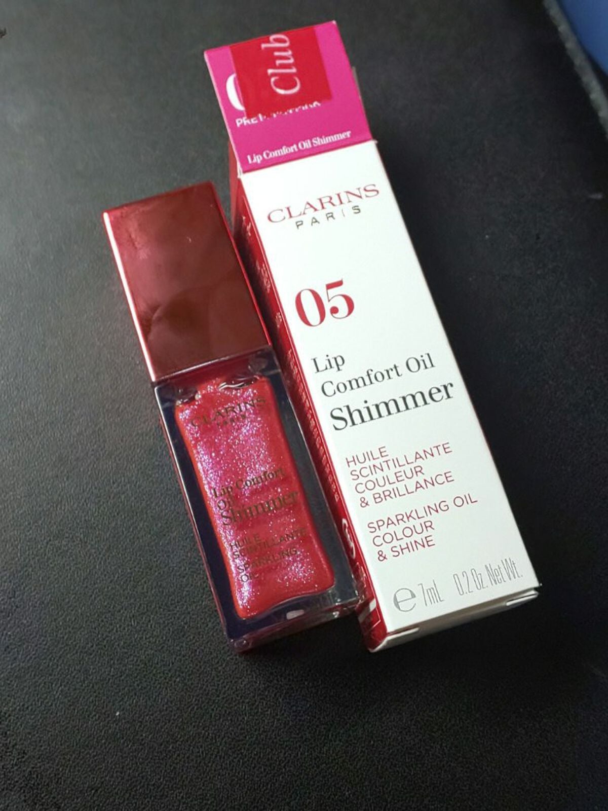 コンフォート リップオイル シマー/CLARINS/リップグロスを使ったクチコミ(1枚目)