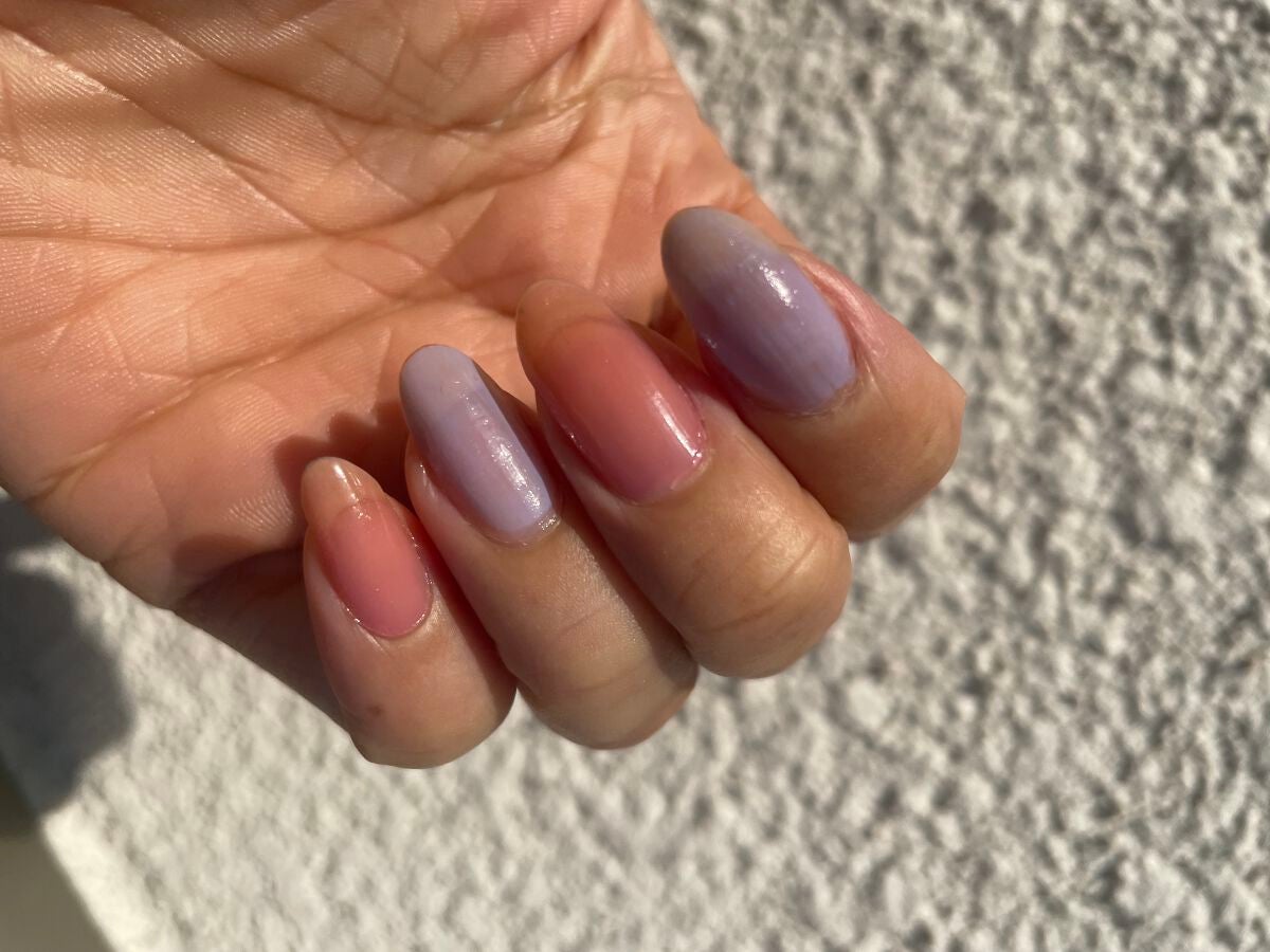 ムードペブルネイル/rom&nd/マニキュアを使ったクチコミ(2枚目)