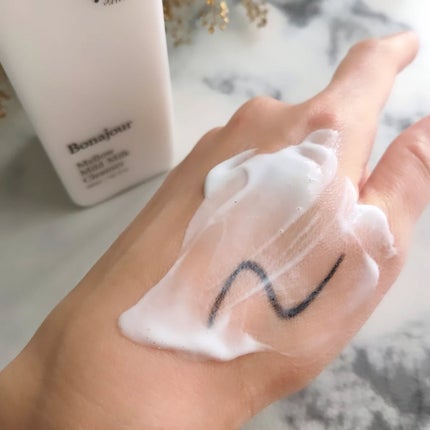 メロウマイルドミルククレンザー/Bonajour/ミルククレンジングを使ったクチコミ(4枚目)