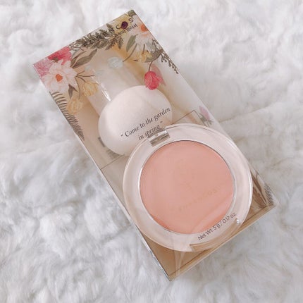 フルーアブラッシャーパフ付き/フォレンコス/パウダーチークを使ったクチコミ(1枚目)