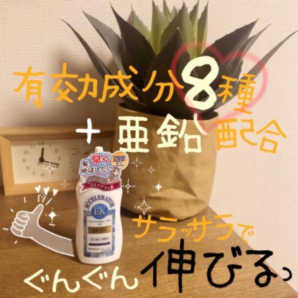 ヘアアクセルレーターEX フローラルアップルの香り/加美乃素本舗/頭皮ローションを使ったクチコミ(1枚目)