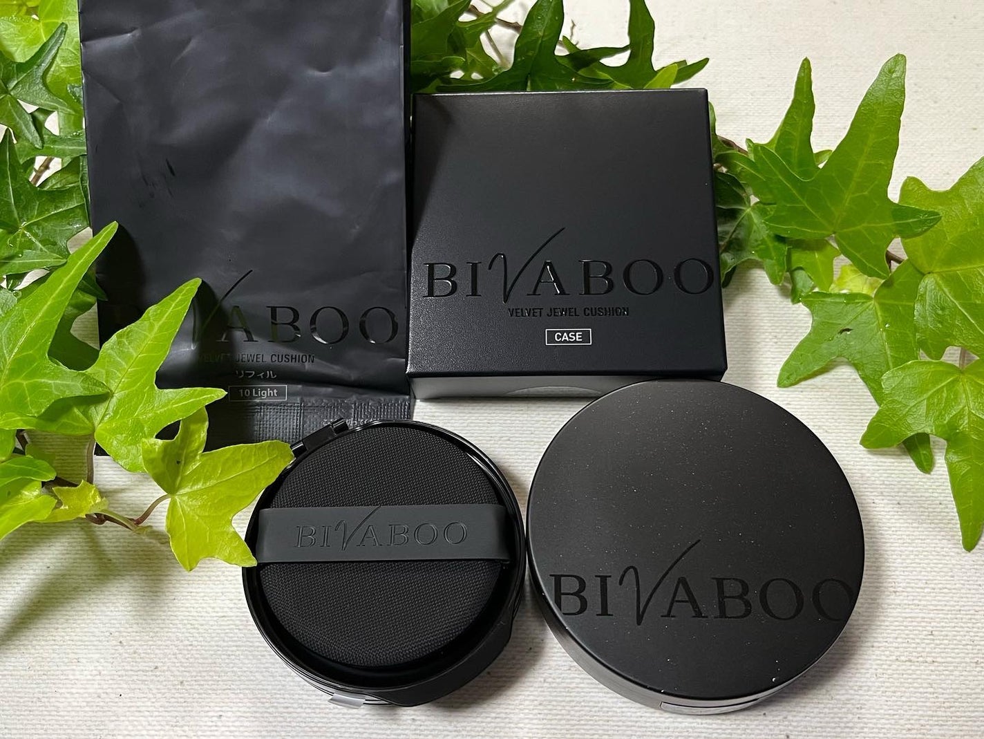 ベルベットジュエルクッション/BIVABOO/クッションファンデーションを使ったクチコミ(8枚目)